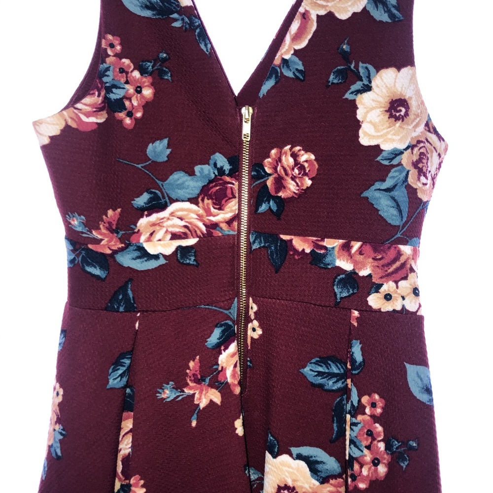 Burgundy Dress